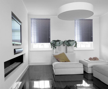 Wellingborough blinds Aluminium Venetian silver star